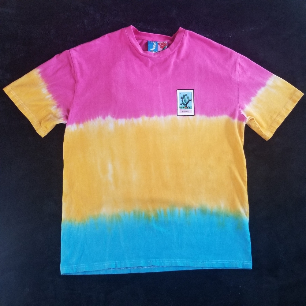 Forever 21 tie dye short sleeve mens size large